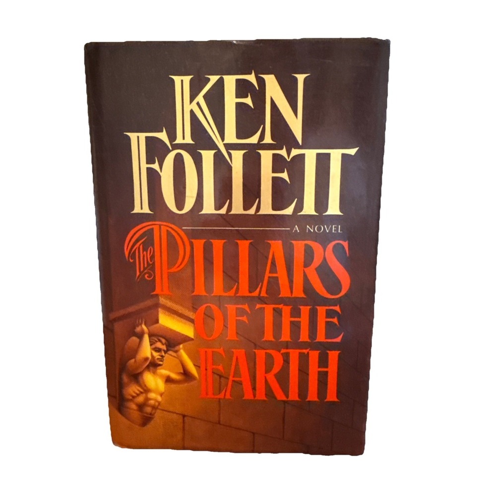 The Pillars of the Earth Ken Follett Vintage 1989 William Morrow First Edition